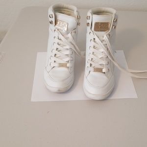 Bebe White tennis shoe